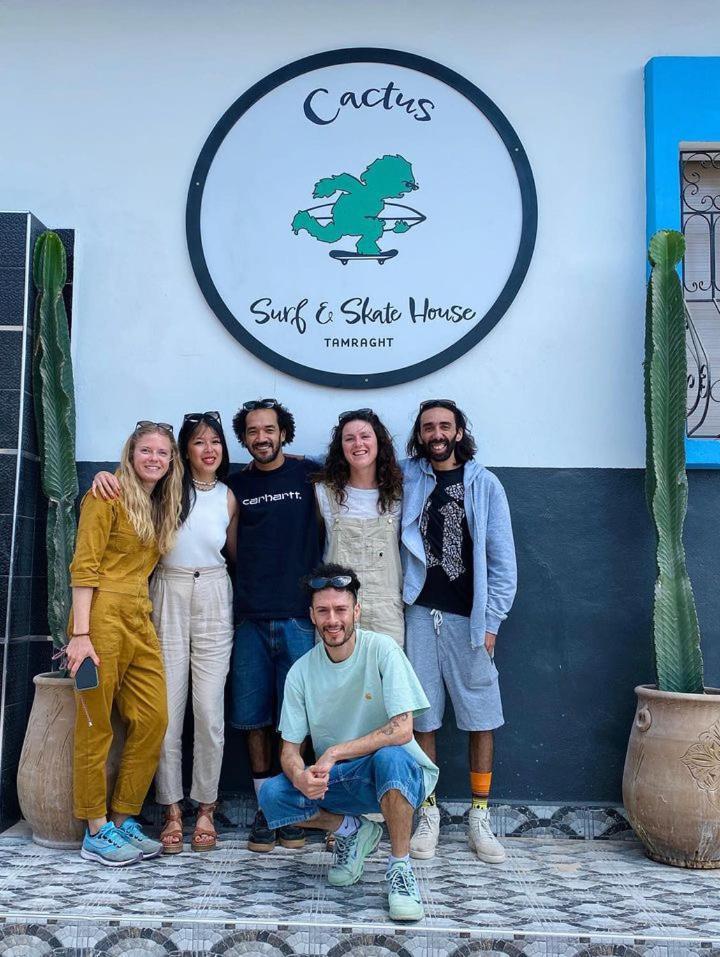 Tamraght Cactus Surf Houseホステル エクステリア 写真